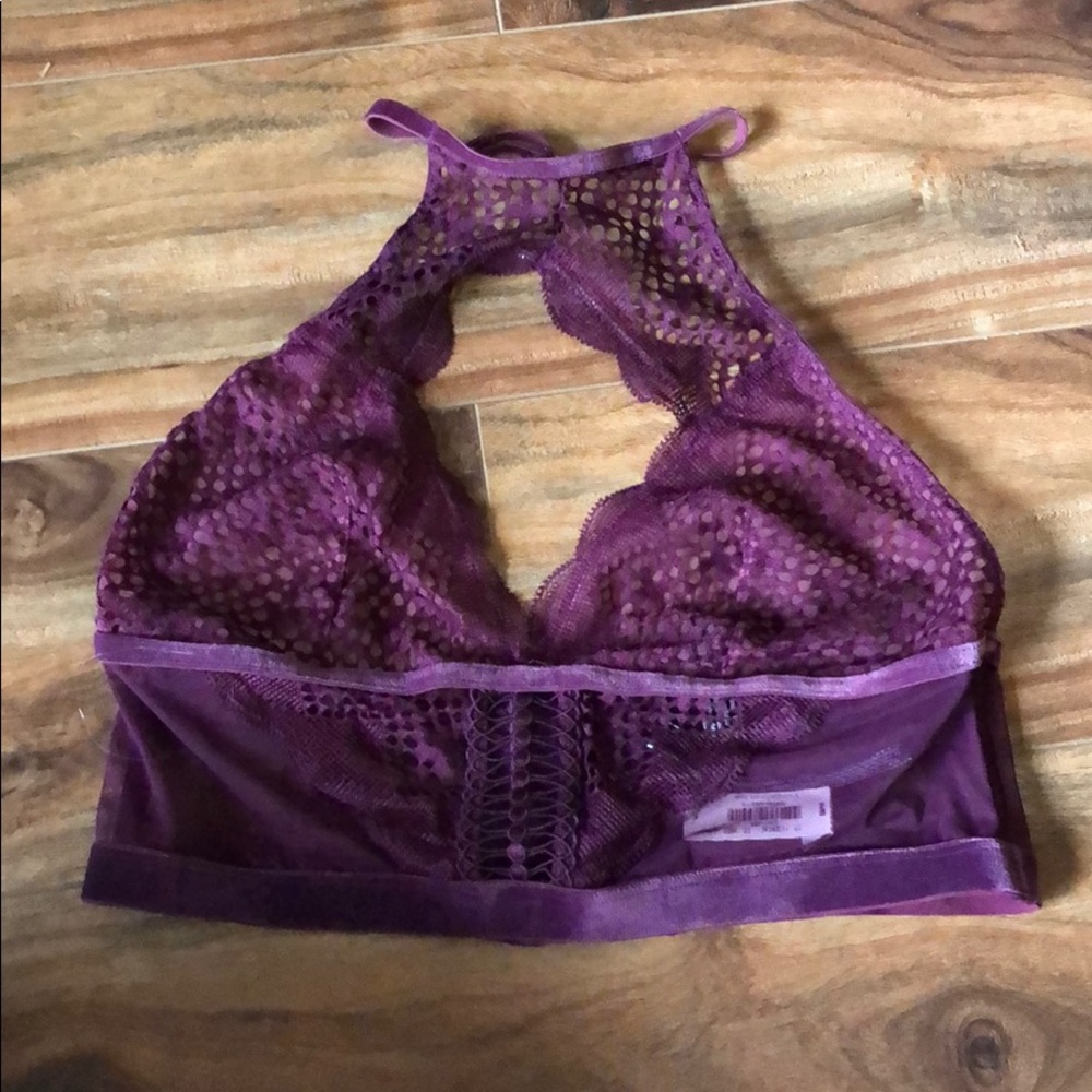 Maroon bralette